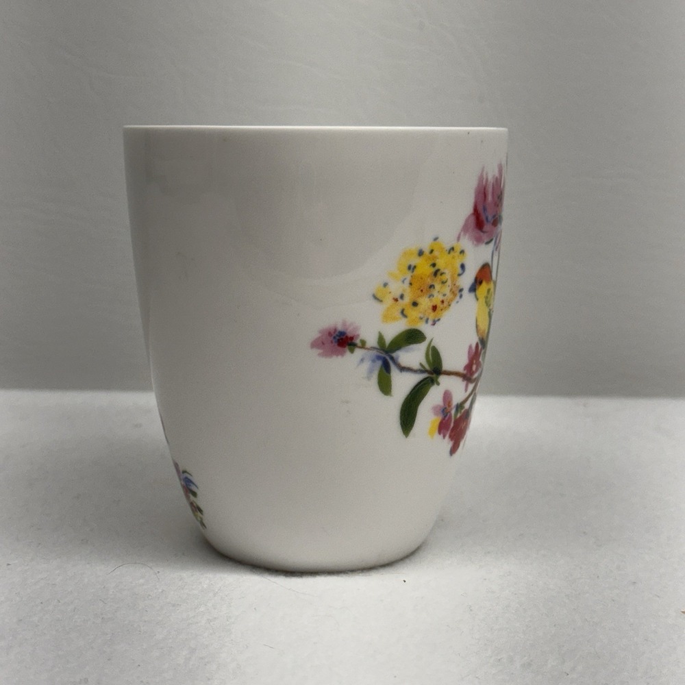 Mikasa Butterfly Garden Mug Bone China White Floral Songbird Cottagecore - Picture 2 of 7